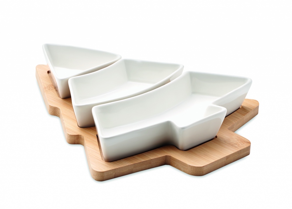 Logo trade promotional items picture of: Christmas tree serving tray